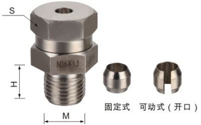 鎧裝熱電阻卡套螺紋接頭 鎧裝熱電阻卡套螺紋接頭