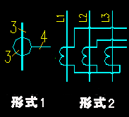 三個電流互感器電氣圖形符號 三個電流互感器電氣圖形符號